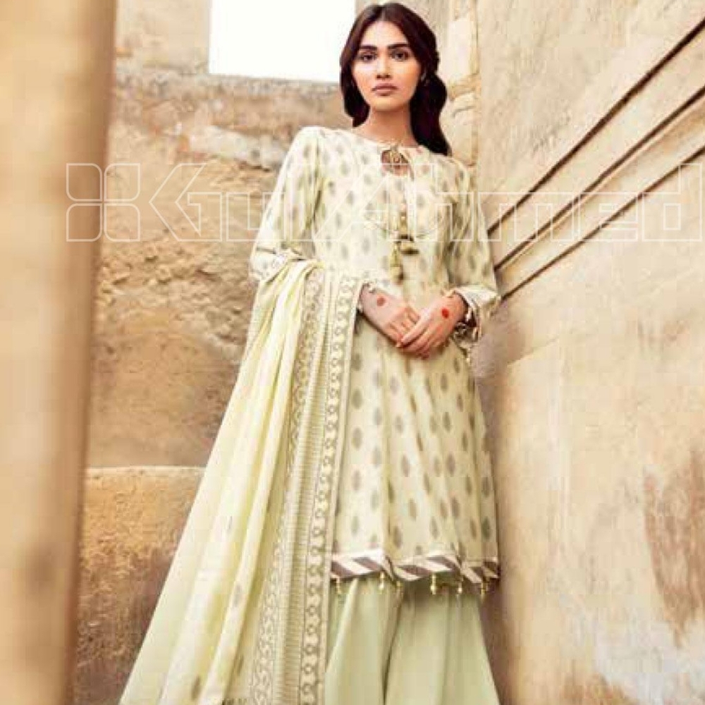 Gul Ahmed Embroidered Pakistani 3 Piece Suit